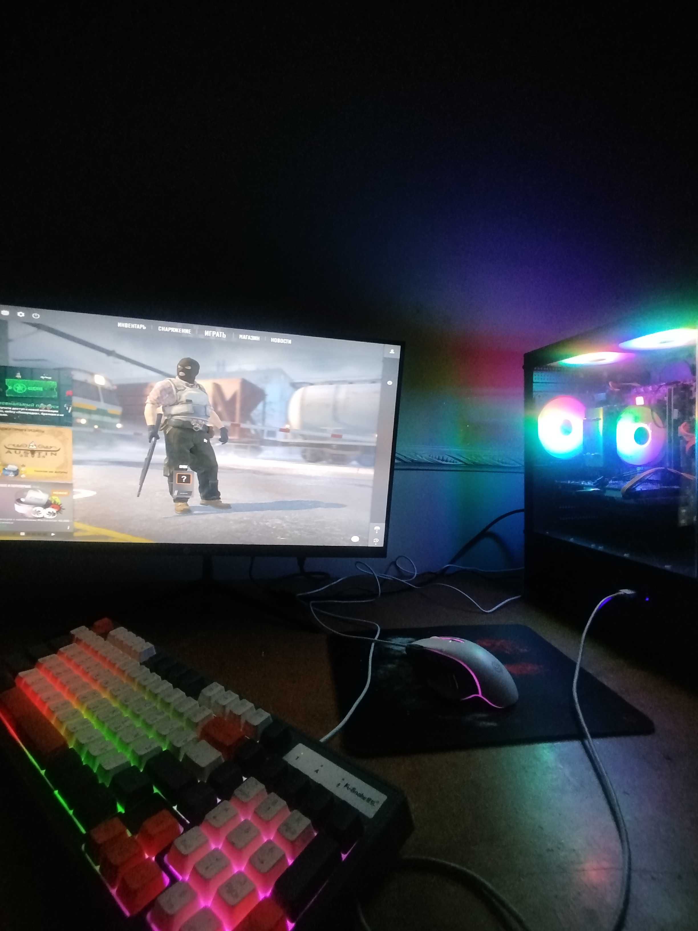 Kompyuter gamerskiy suv tekin narxda 1yil garantiyasi bilan