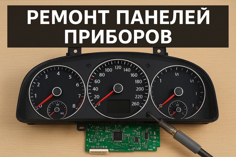 Ремонт панелей приборов