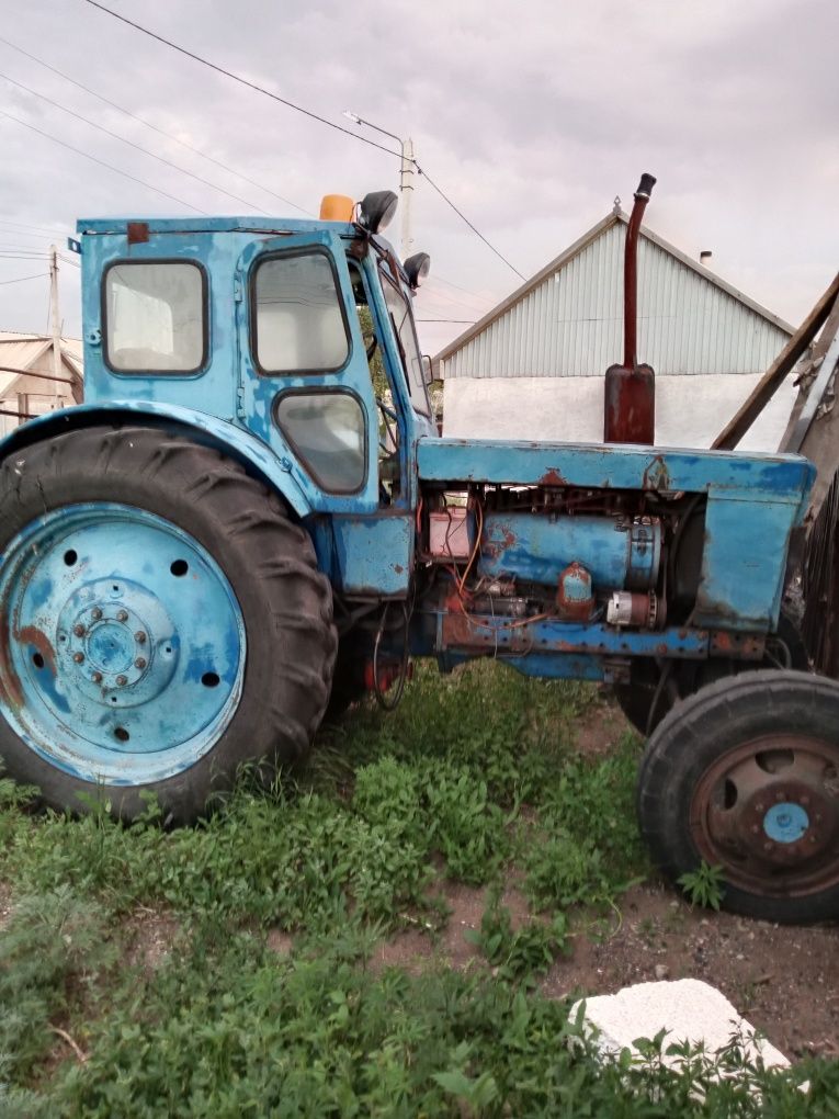МТЗ 80 стогомет и Т40