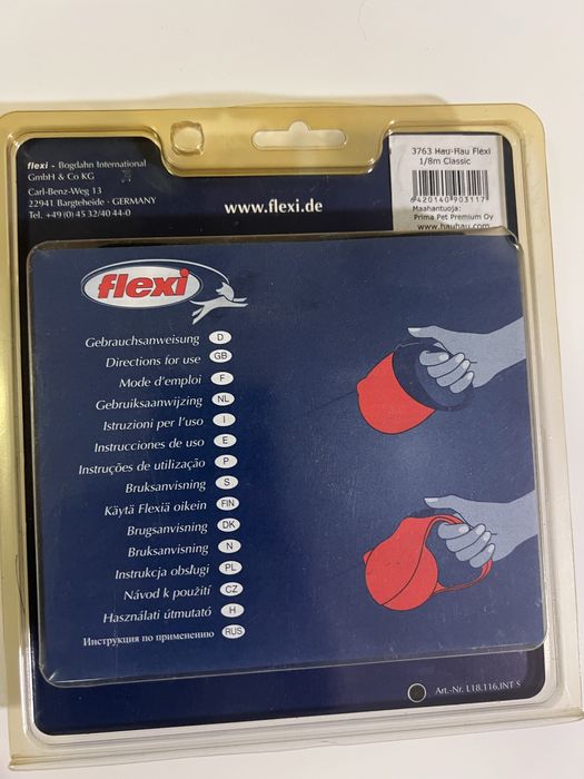 Lesă retractabilă Flexi Classic Long Small – 8 metri, max. 12 kg