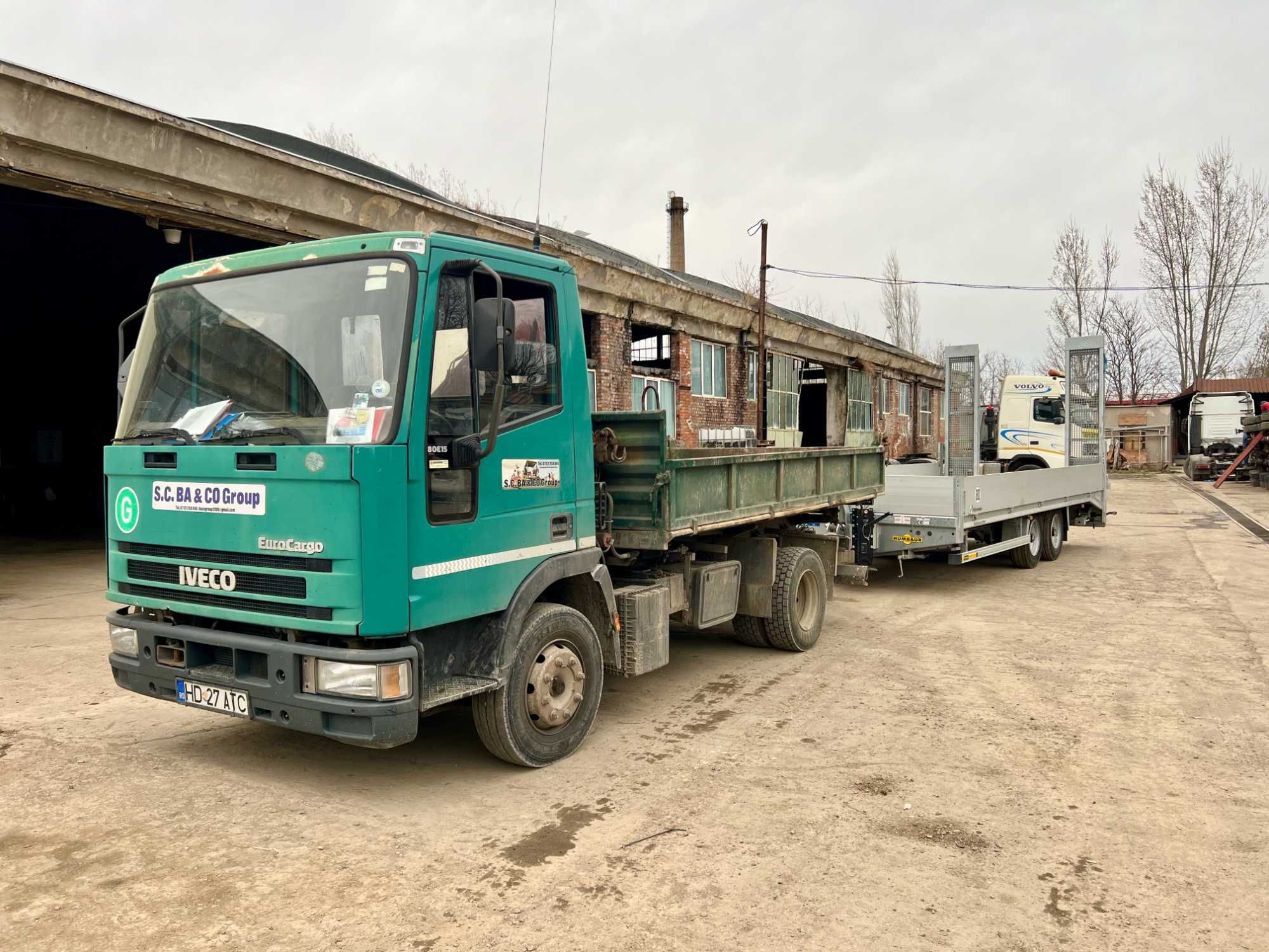 Iveco Eurocargo 80E15 cu macara