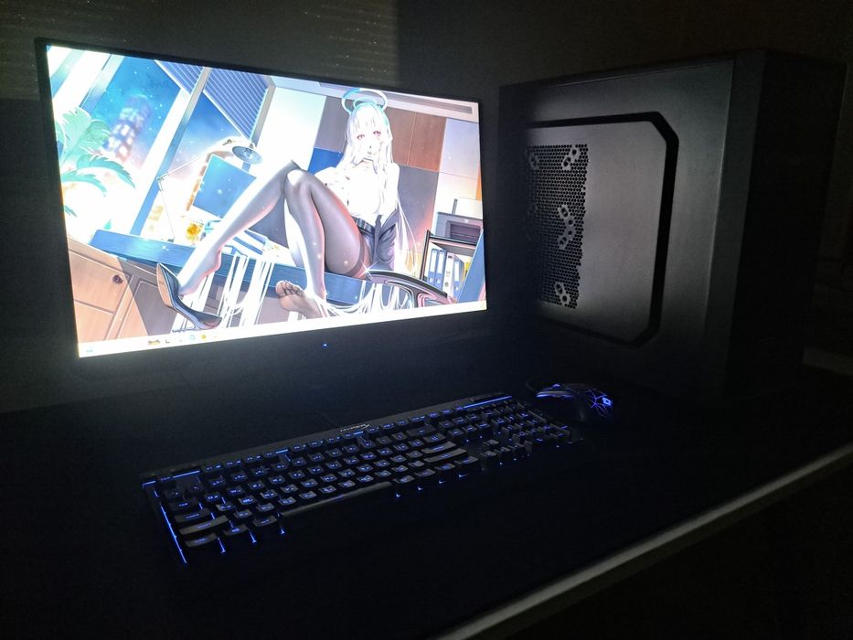 ВЕСЬ КОМПЛЕКТ Игровой компьютер, ПК (Системный блок) с Монитором 144Hz