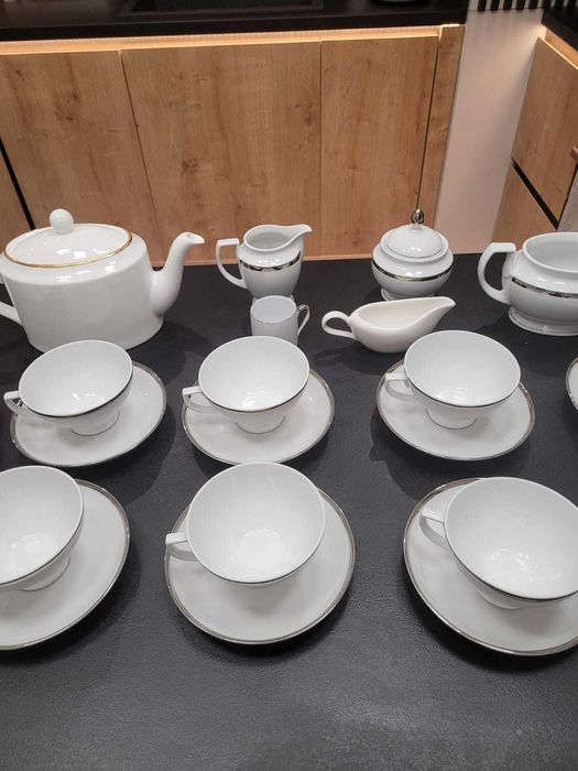 30-частов комплект за чай от баварски немски порцелан