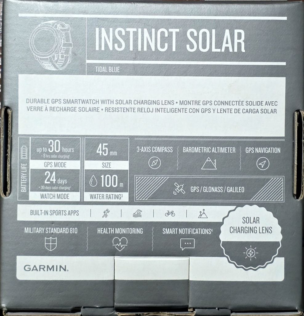 Смарт-часы Garmin Instinct Solar