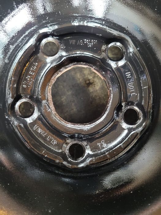 Jante tabla VW 5x112 R16 cu Anvelope 215 60 16 M+S iarna ca noi