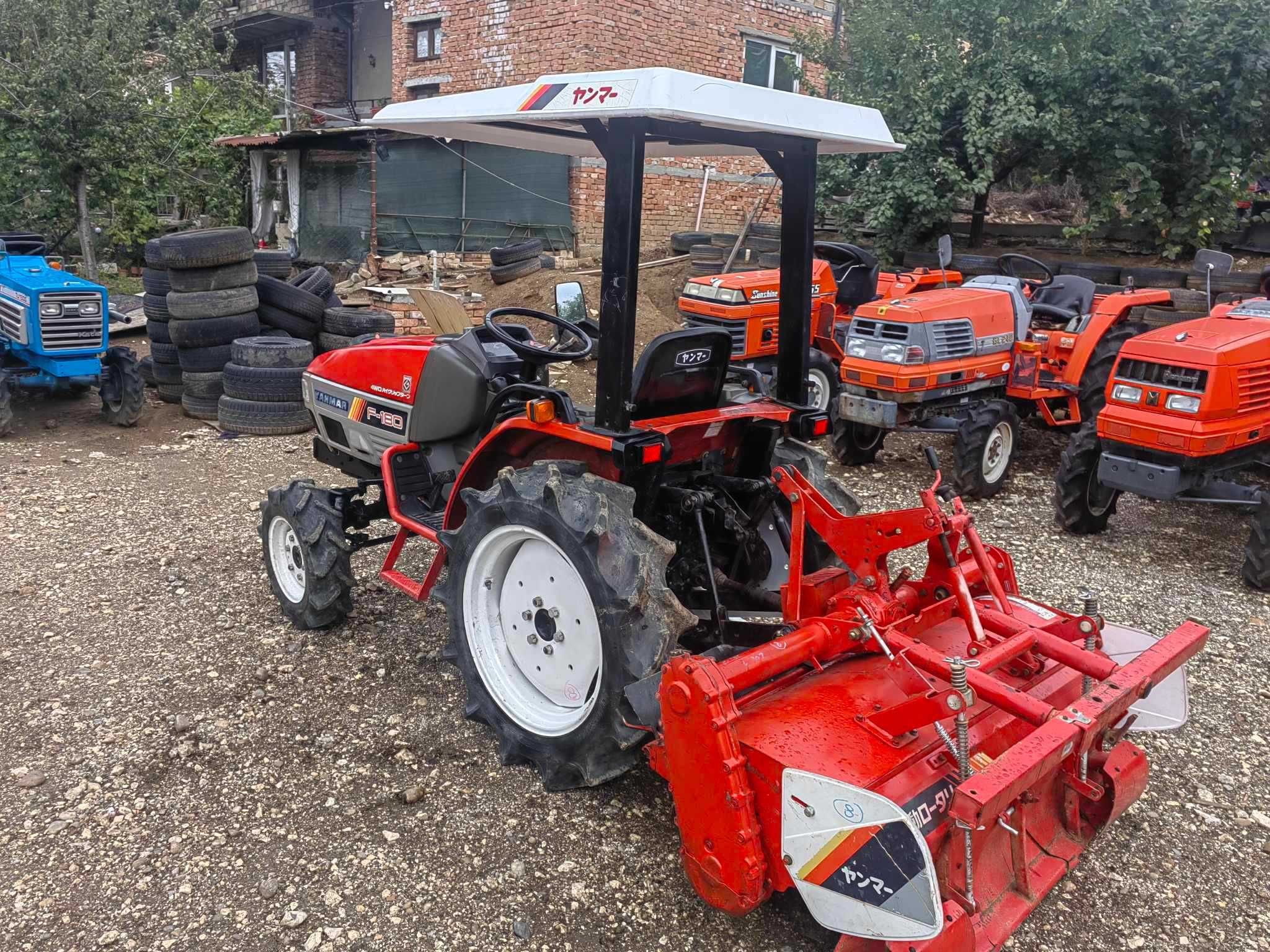 Трактор YANMAR F180 4x4