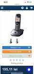 Vand telefon fix Panasonic