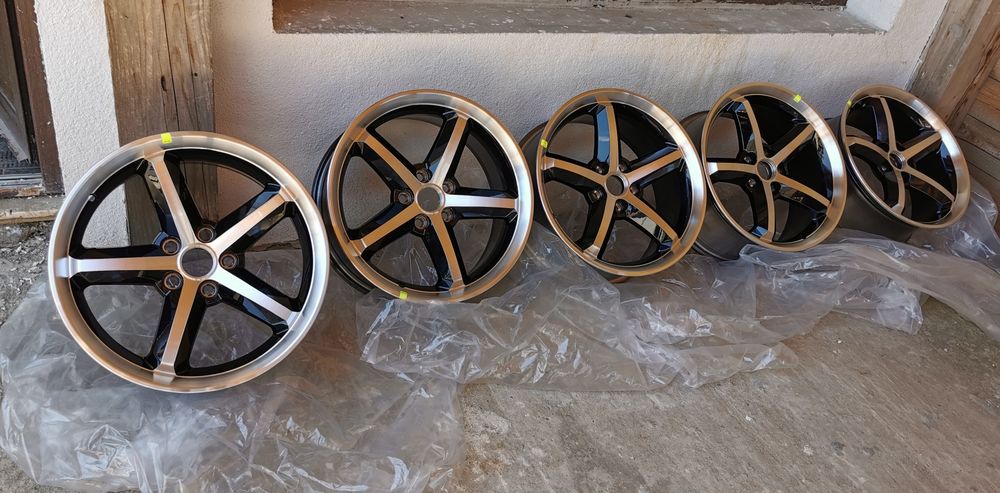 Set 5 jante aliaj  R18 5x114 sau 5x112 Et 24 produs nou Made în USA