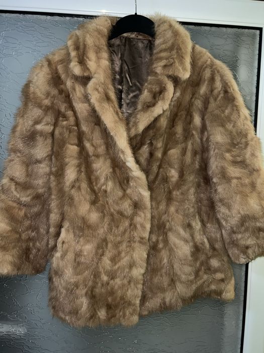 Палто от естествен косъм