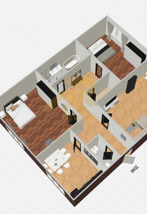 Продава се Тристаен апартамент в София, Яворов - 90 кв.м за 3112 €/кв.м - Снимка #8