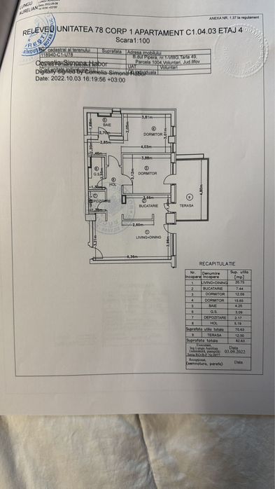 Apartament 3 camere Pipera