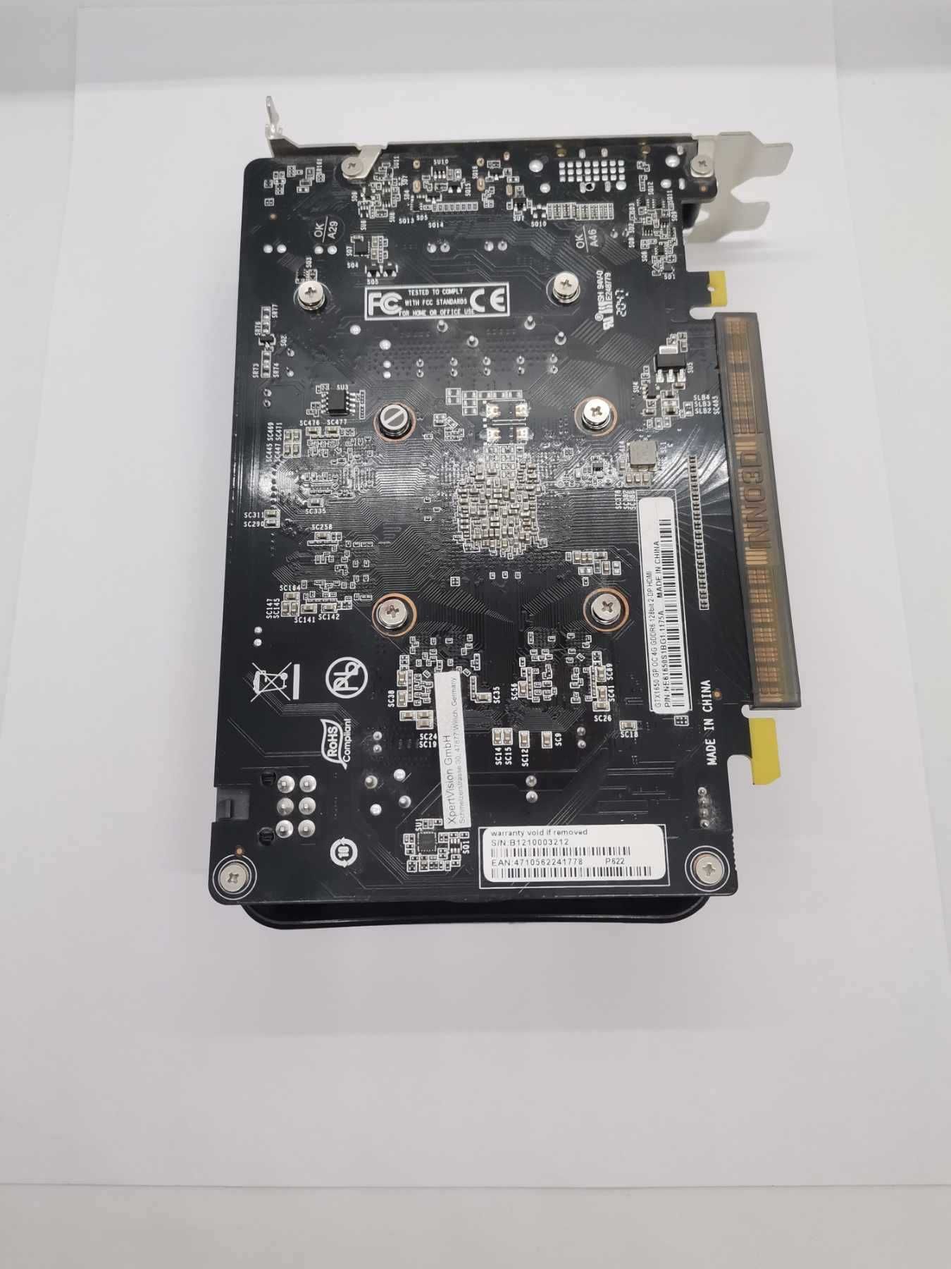 Видеокарта GEFORCE  GTX 1650