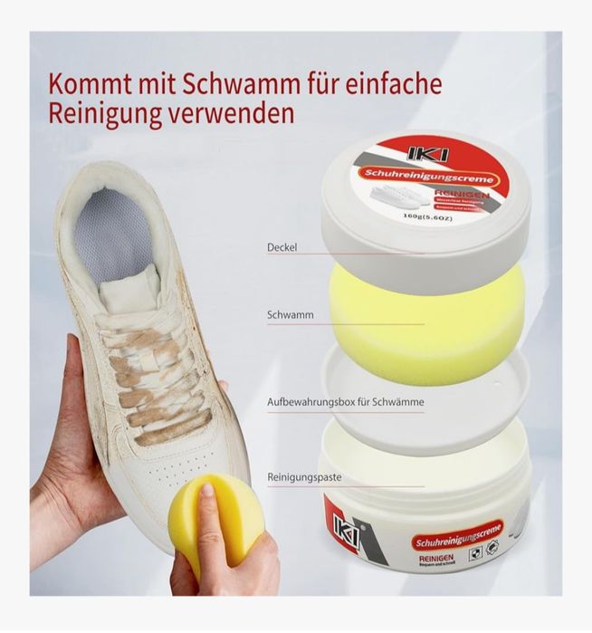 Soluție Curățare Adidași + Lavete Burete, Lavetă Microfibră