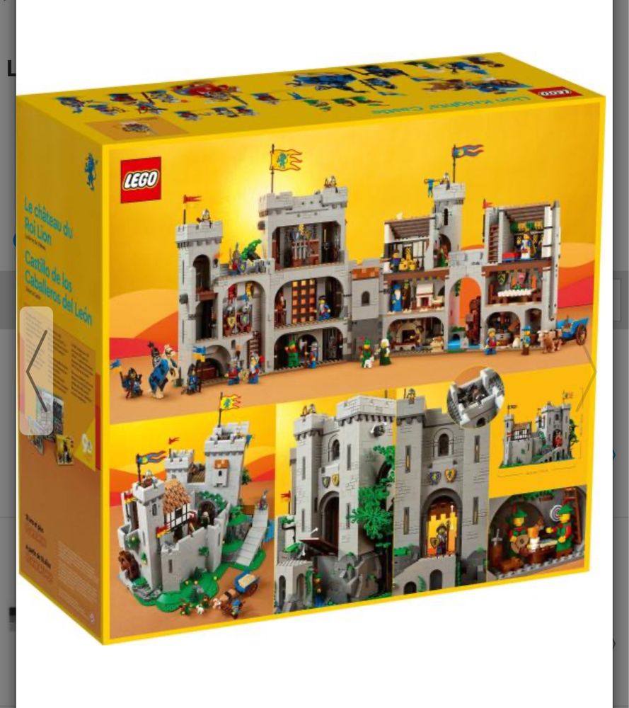 Lego ICONS Lion Knights Castle (10305)  [Original] [Sigilat]