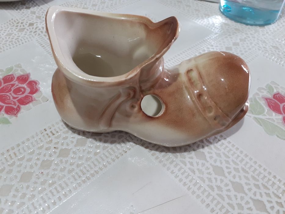 Керамическая пепельница "Башмачок" СССР