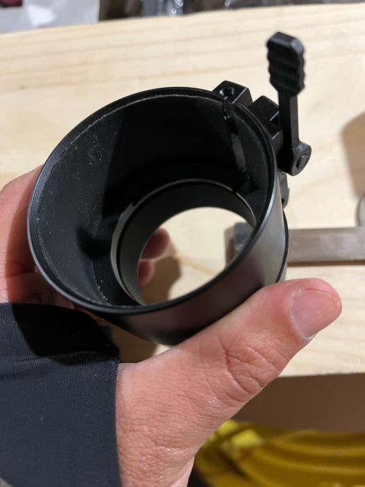 Inel adaptor pentru camera termica Clip-on pe luneta