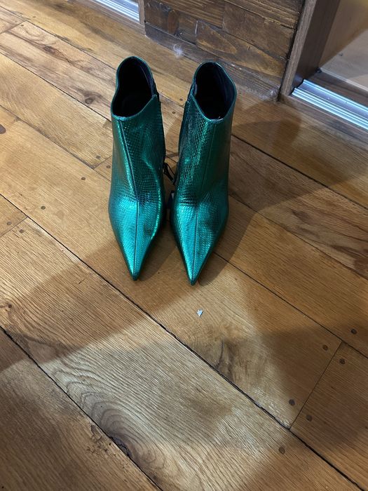 Ghete Zara din piele, noi