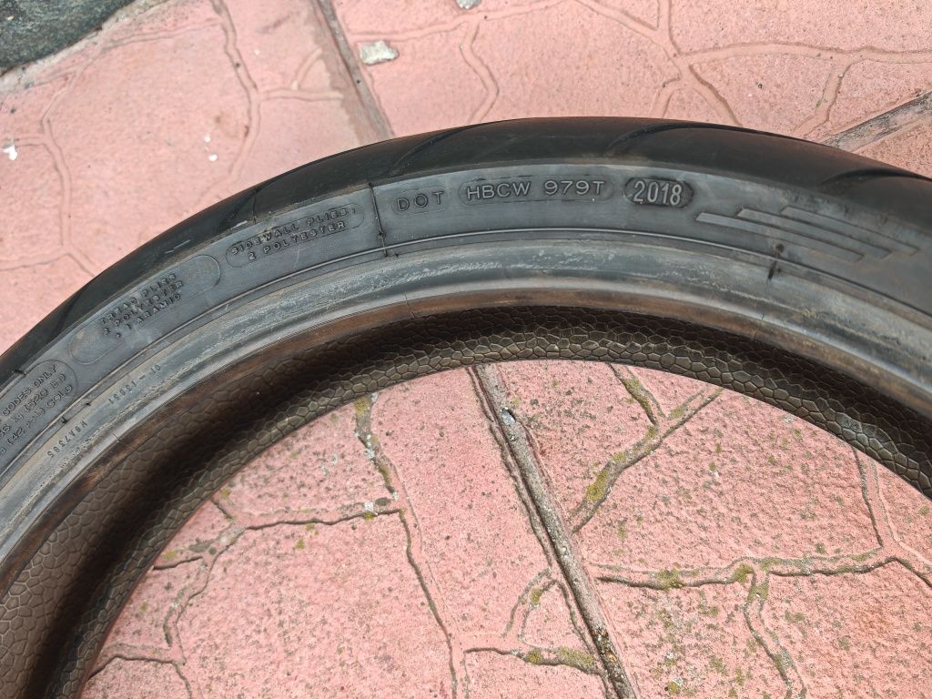 Мото гуми Michelin 160/60 17 и 120/70 17 dot18