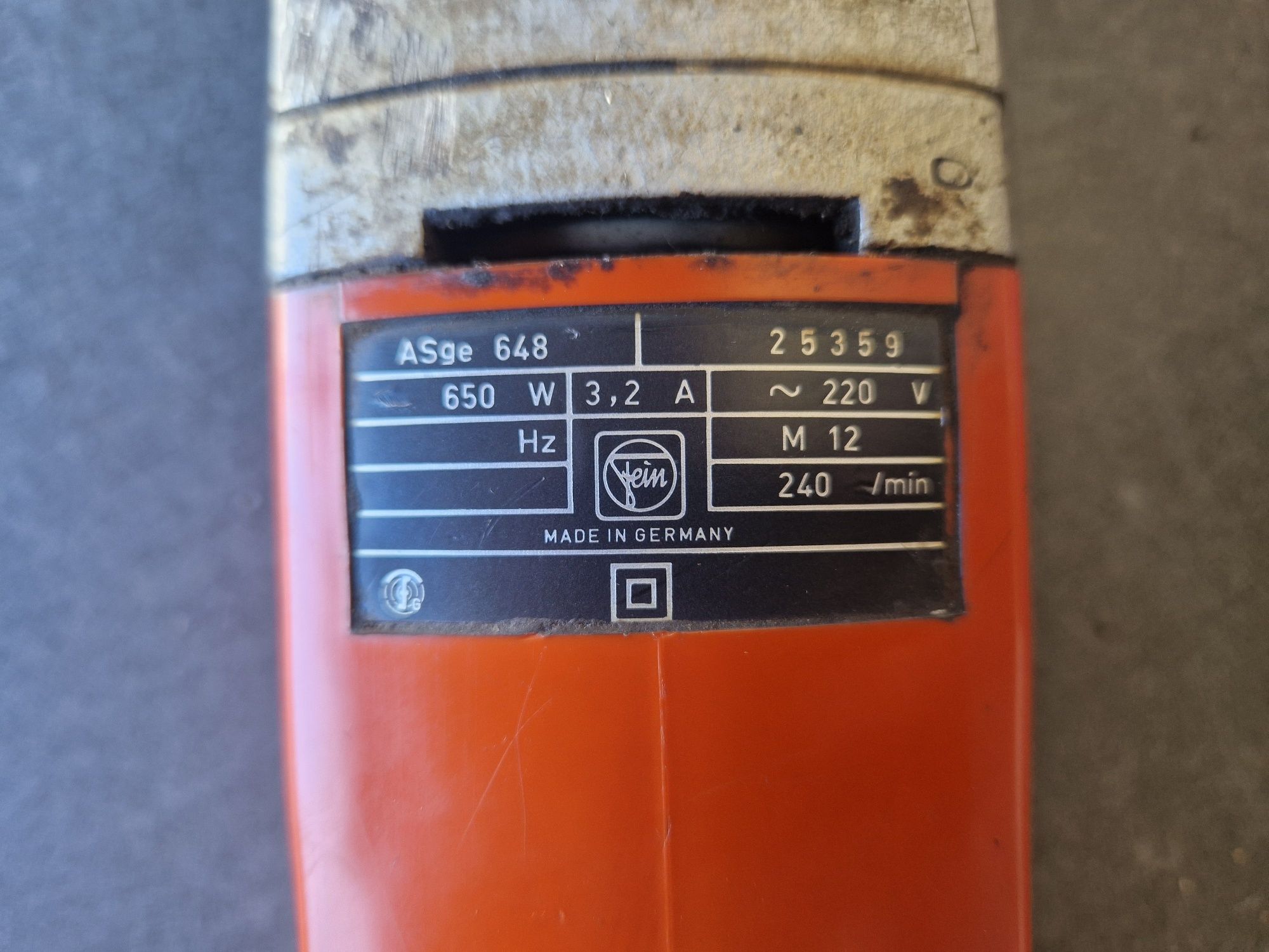 Masina de filetat Fein asge 648 M12