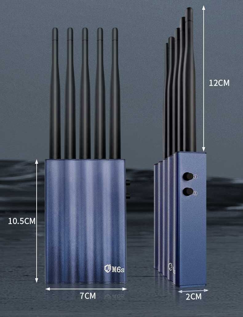 M6S GSM CDMA DCS BDS GPS Сателитна Тапа Навигация Заглушител Автомобил