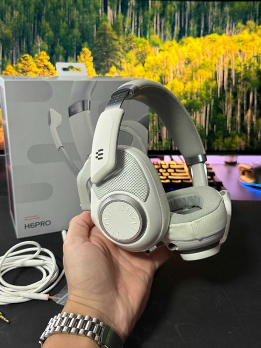 Casti GAMING open Epos H6 PRO full box 10/10 ca noi! PC PS XBOX