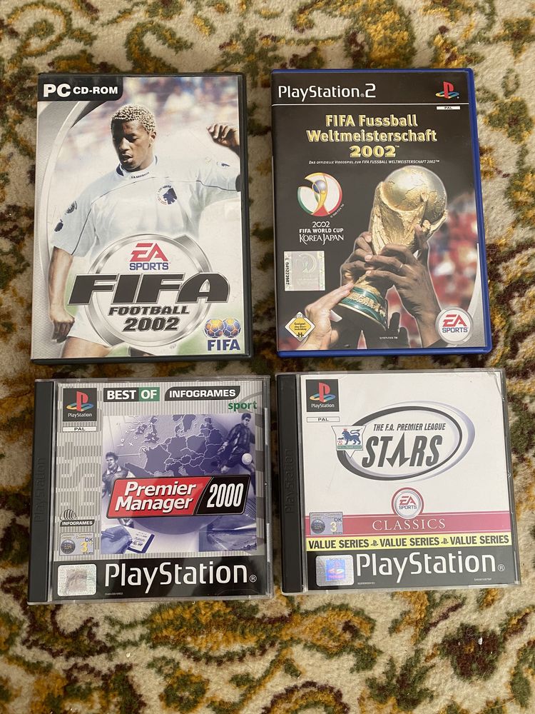 Jocuri FIFA de colectie PS1, PS2, PC