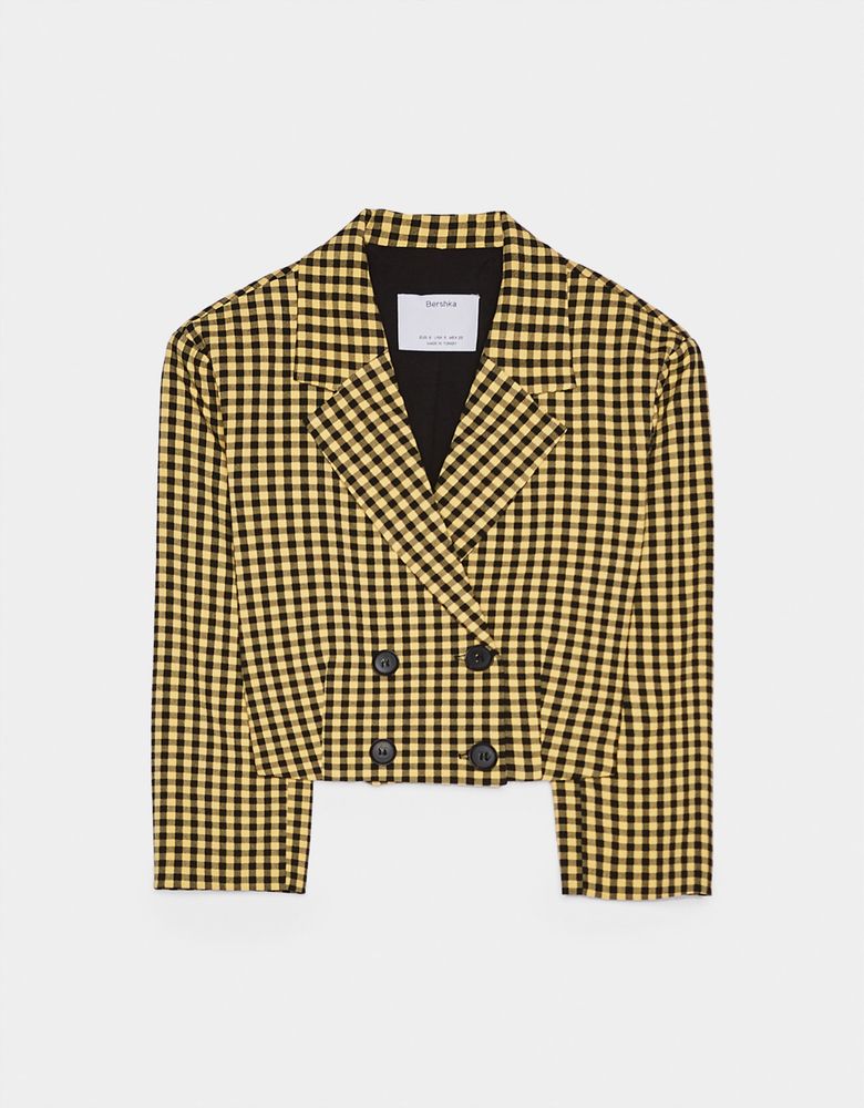 Blazer si fusta Bershka