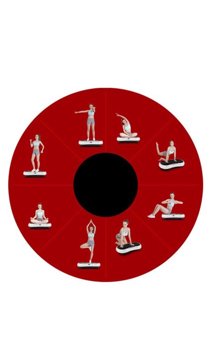 Aparat vibromasaj Timeless Tools 200W, Rosu+ accesorii