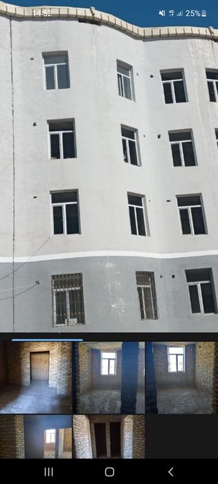 Новостройка. Пишган карвучдан Квартира сотилади   3 хонали. 1/3/4..