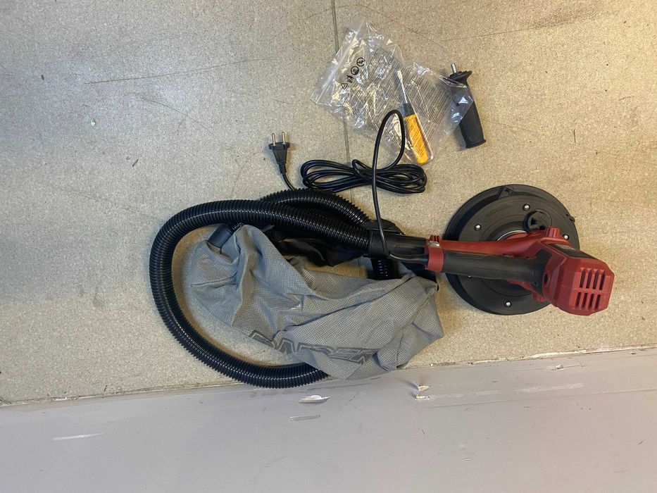 Шлайфмашина за стени и тавани 950W Ø180mm 2LED RD-DS09/ R20 Помпа 40V