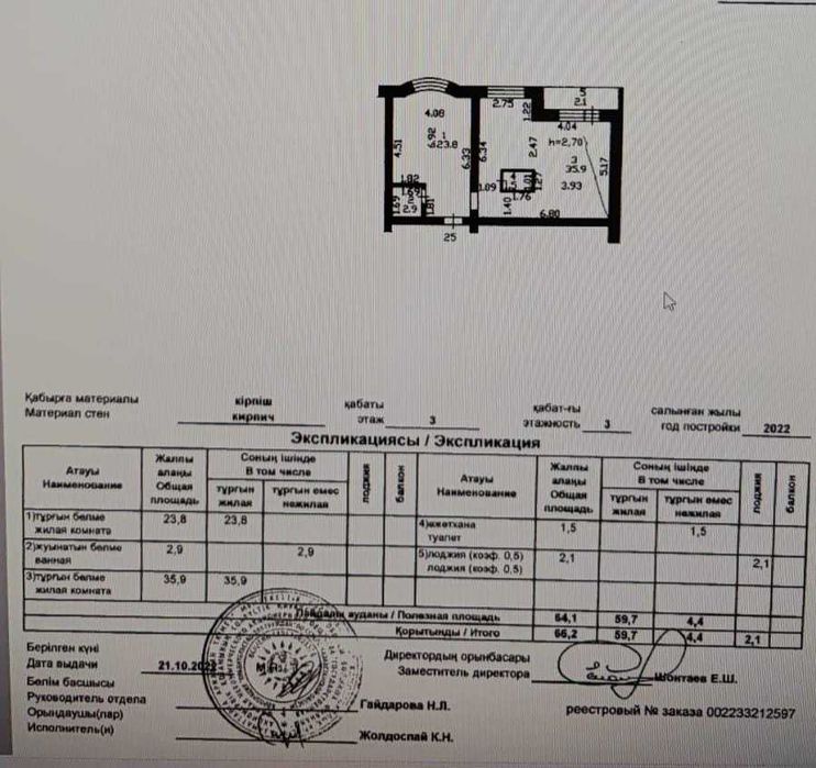 Продам 2 ком квартиру в новом доме