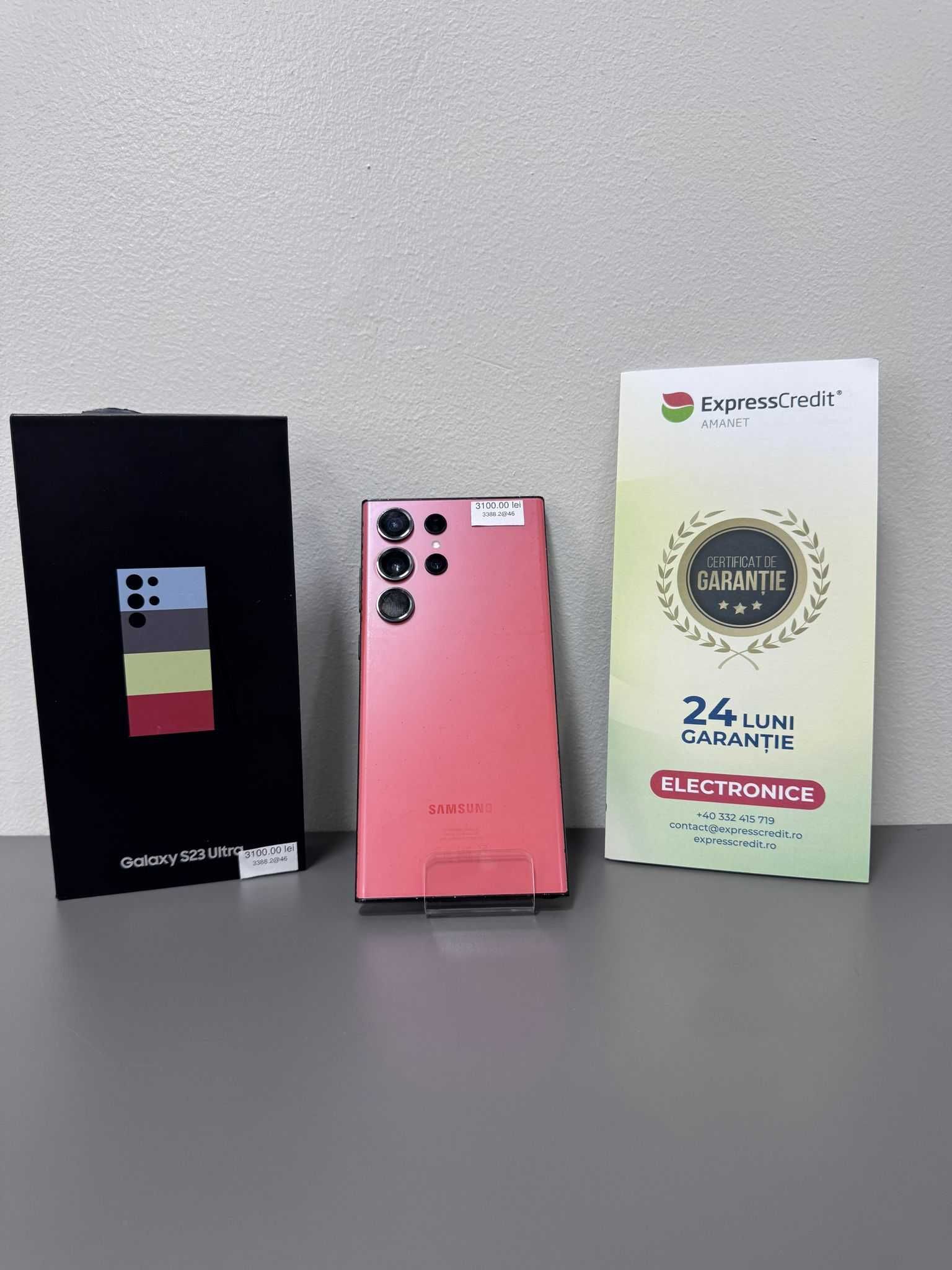 [AG46] Samsung S23 Ultra B.3388.2 Garantie 2 ani
