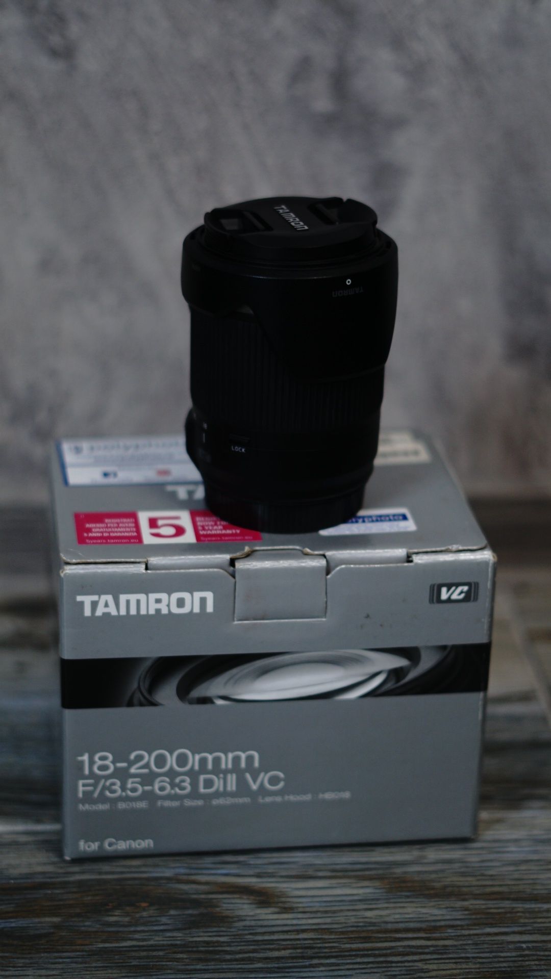 Canon 2000d+obiectiv tamron 18-200