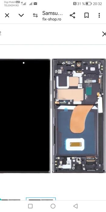 Display Samsung S24 ultra - S23 ultra - S22 ultra ORIGINALE