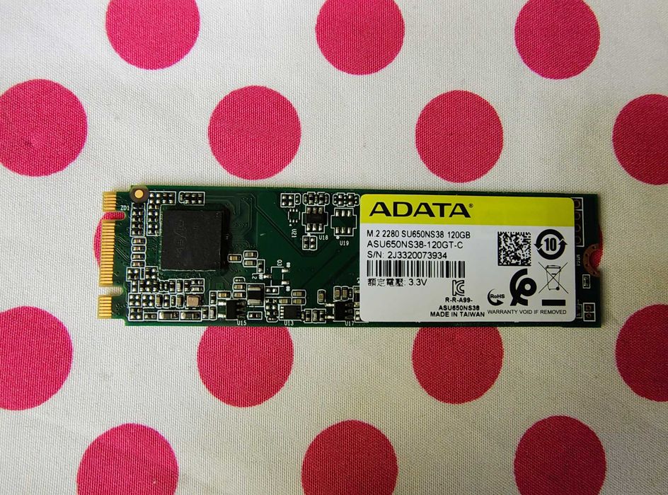SSD ADATA SU650 120GB SATA-III M.2 2280.