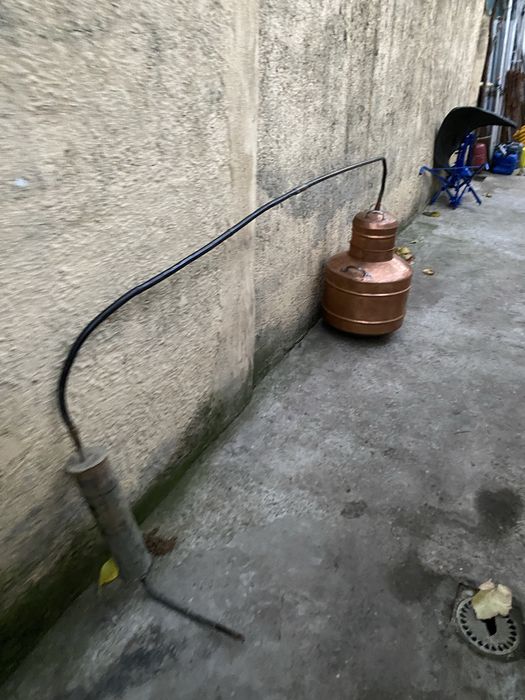 cazan pentru țuică din cupru