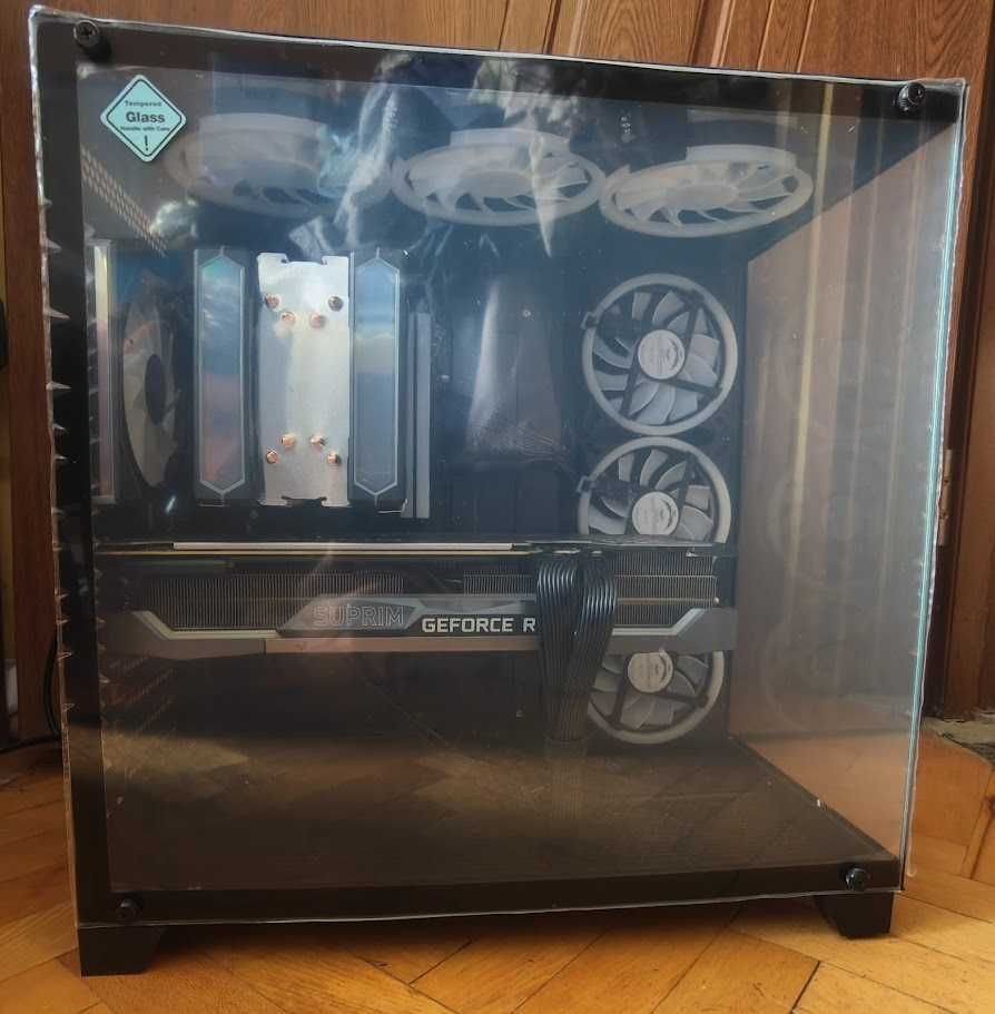 Геймърски компютър Ryzen 5 8400f, MSI 3070 Suprim, 32gb ddr5, 1tb nvme