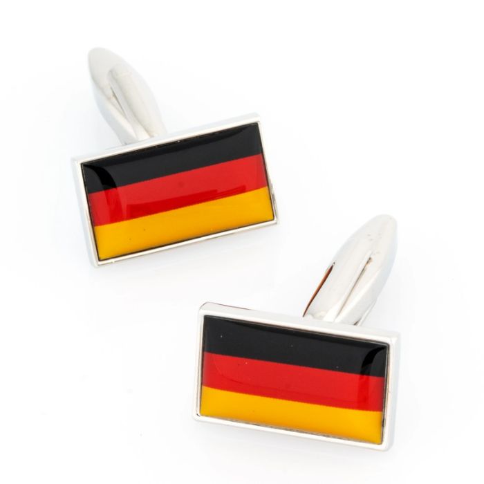 Butoni / cufflinks camasa cu model steagul Germaniei / Germany cadou