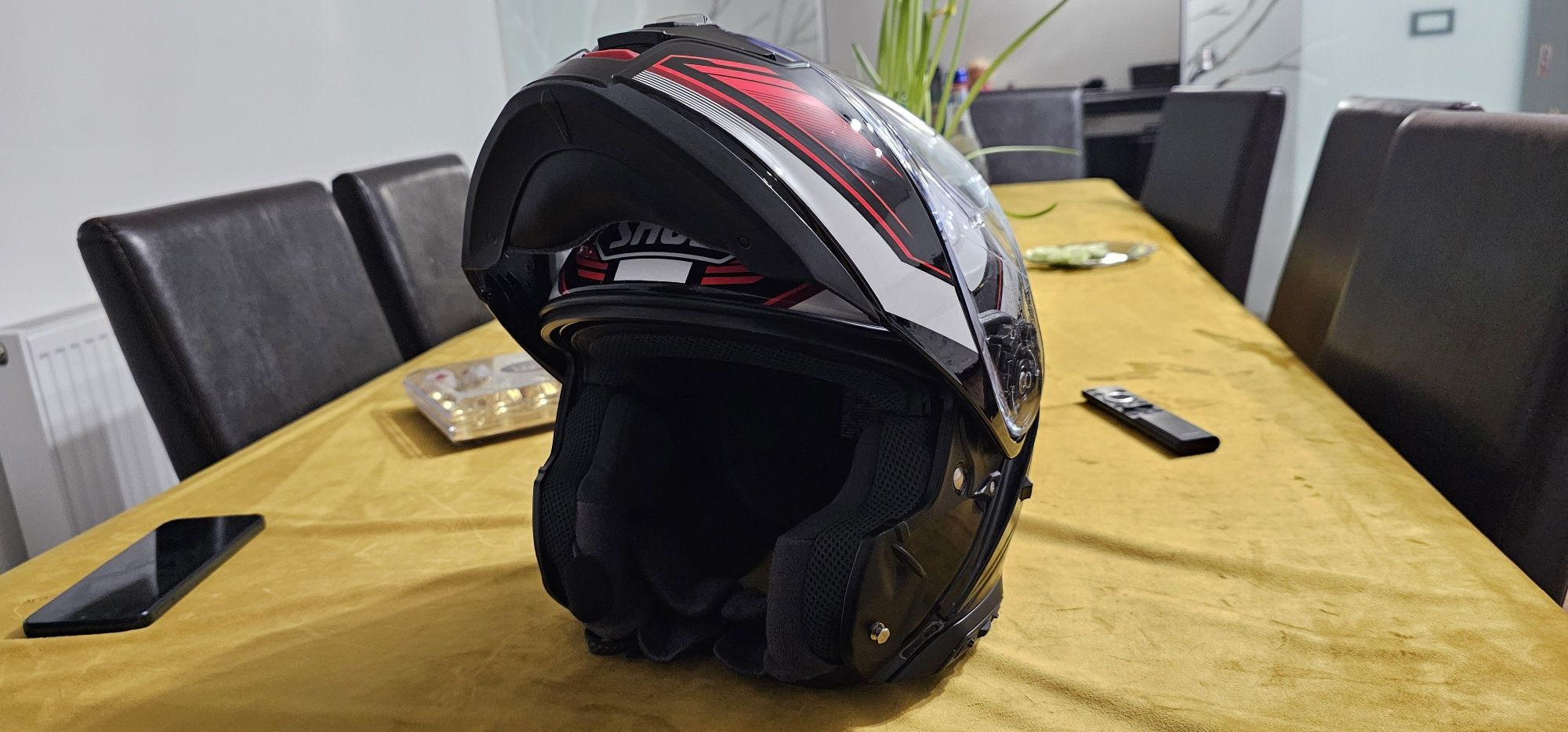 Shoei neotec 3 cu sena slr 3 marimea L
