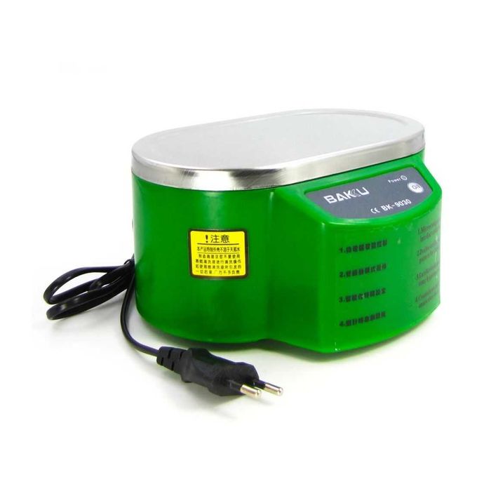 Ултразвукова вана BAKU BK9030 с метален капак, еднорежимна 30W, 0.7L