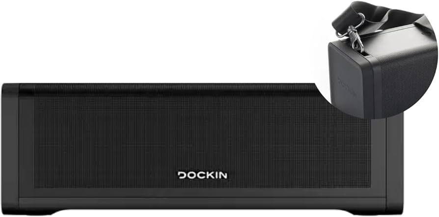 50W Hi-Fi Преносима Bluetooth Колона DOCKIN D FINE+ 2, 9600mAh