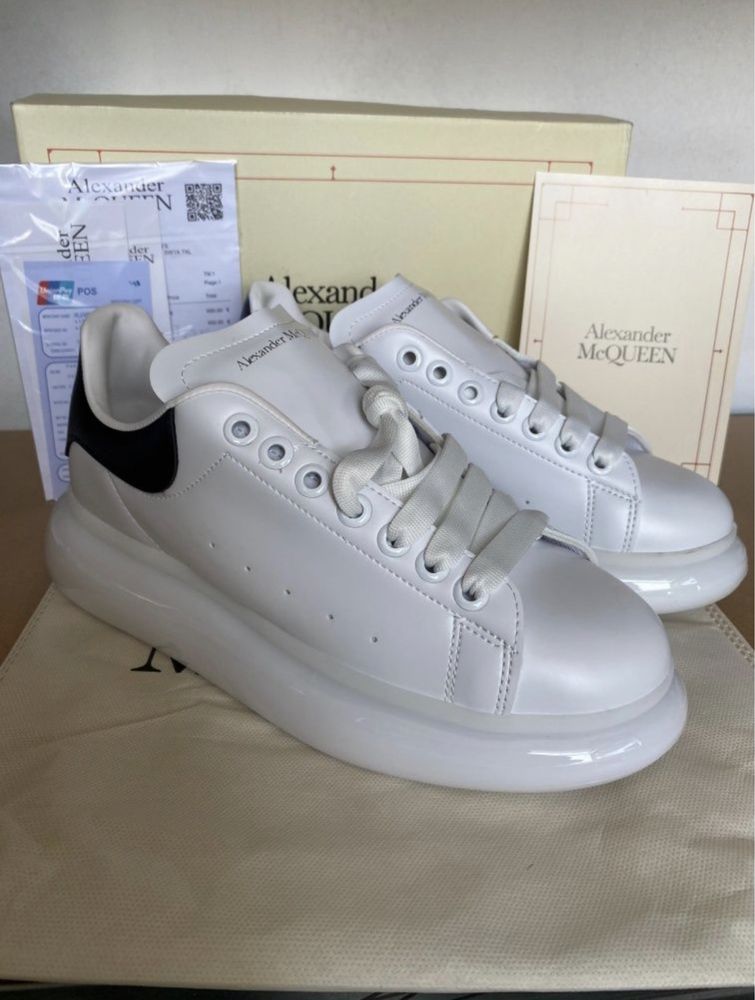 Adidasi Alexander McQueen White calitate Premium  FULL BOX