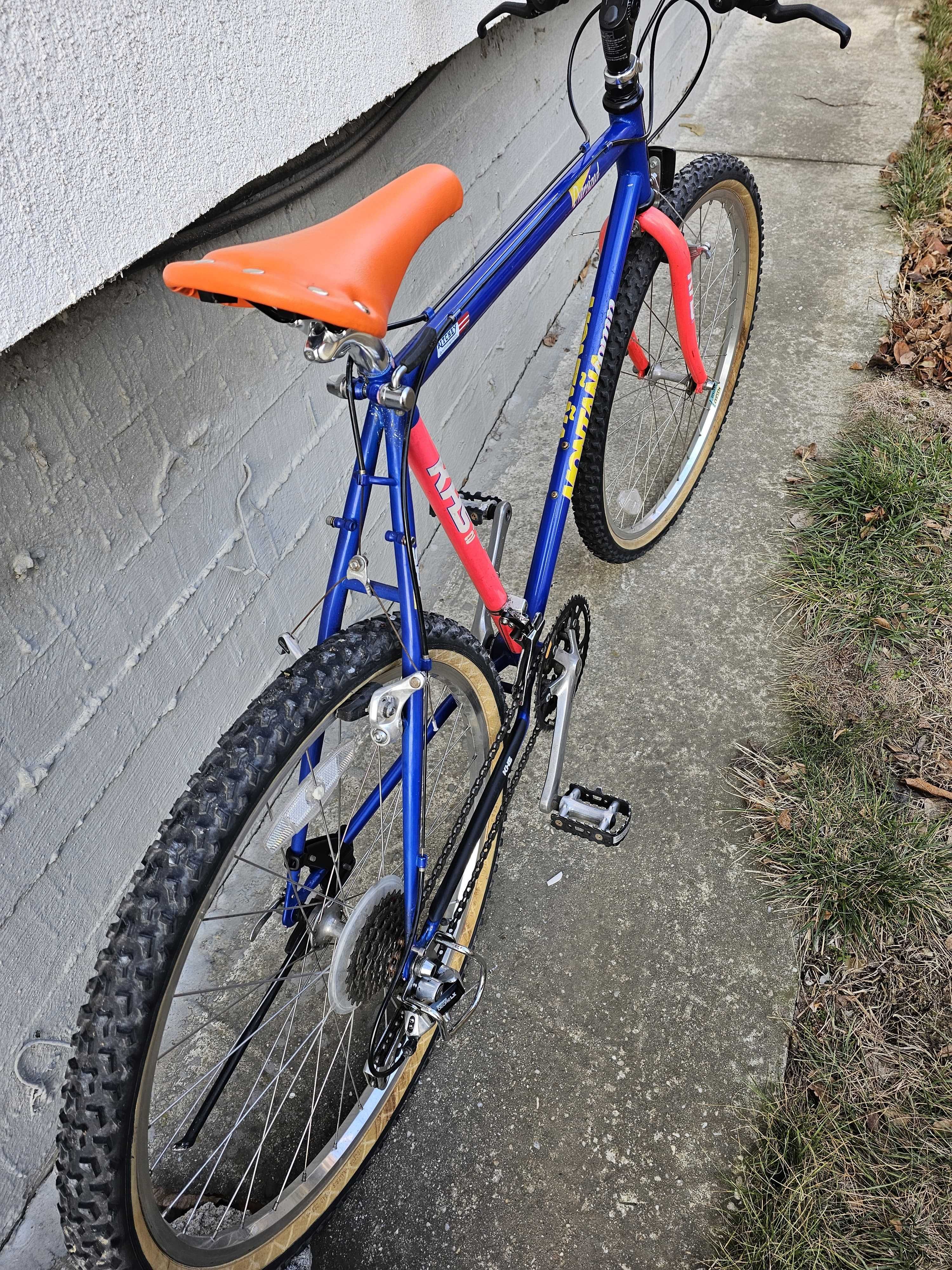 Bicicleta MTB  sau cadru  KHS Montana Comp  Retro Deore Roz Neon