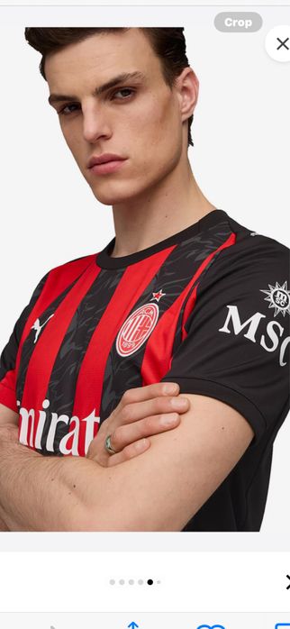 Оригинална фланелка на Милан сезон 25/26