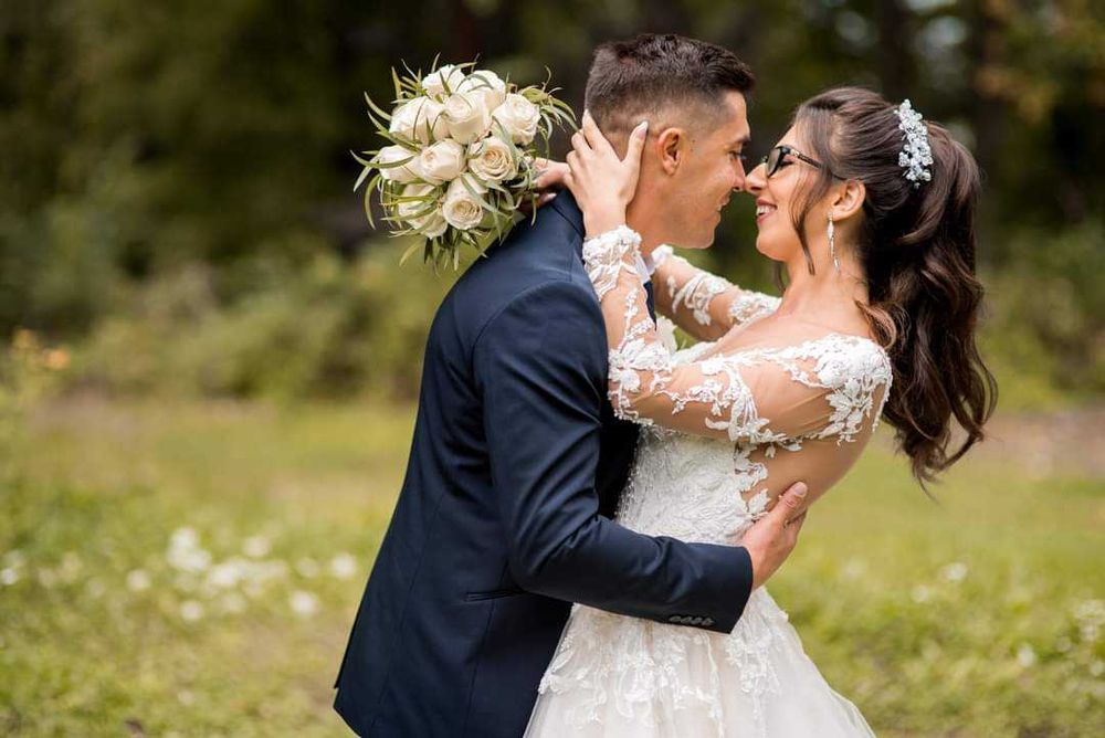 Rochia de mireasa S/M curățată profesional+ cadou