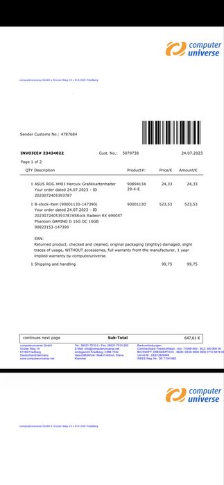 RX6900XT 16gb OC GDDR6