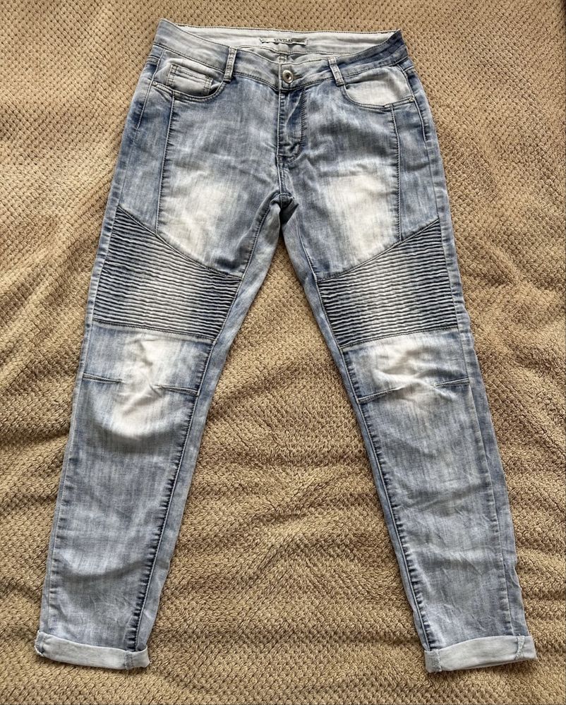 Маркови дънки Amisu Jeans Vintage Urban Denim + подарък
