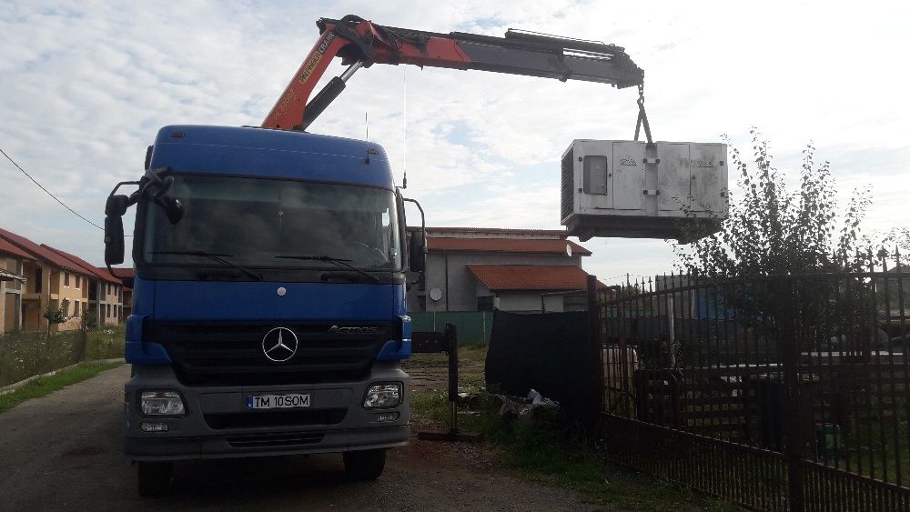 Servici  Transport Camion cu macara