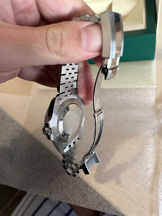 Rolex GMT MASTER II - MASTER 2 - blue/black - bratara Jubilee - 2020