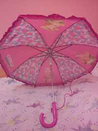 Кокетен розов чадър